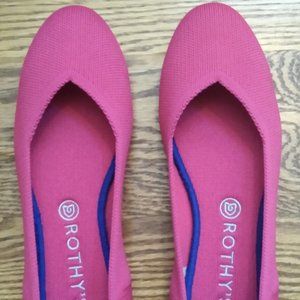 **SOLD ON BST SITE** Rothy's Hot Pink Flats *Retired*